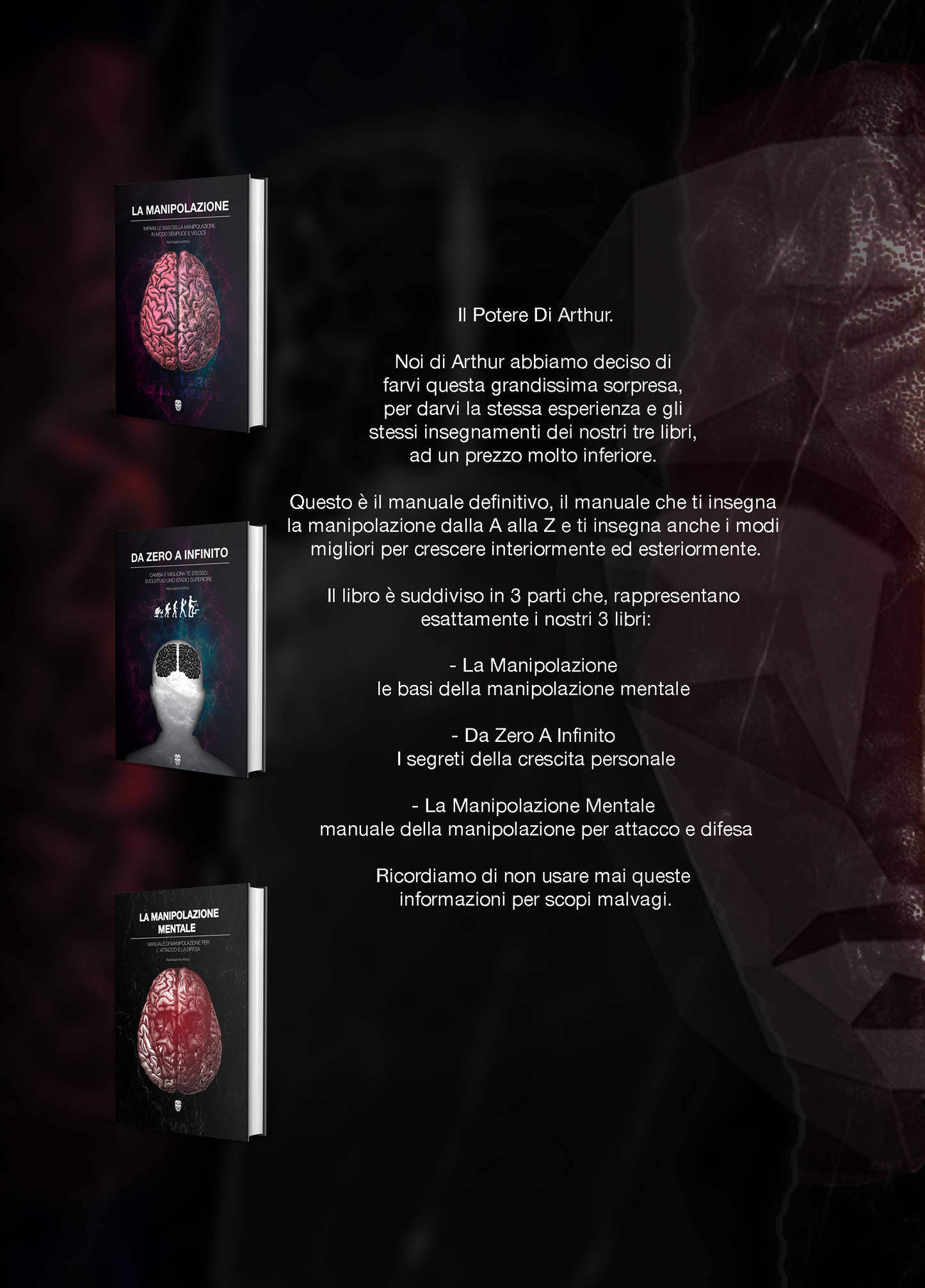 Ebook digitale - Il Potere Di Arthur - Manuale 3 libri in uno